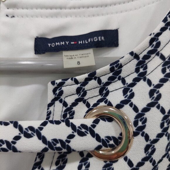 Tommy Hilfiger Women's Scuba Crepe Skirt Dress, Size 8, NEW - Picture 2 of 12